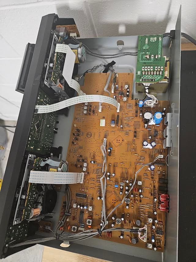 Inside Tape Deck Repair