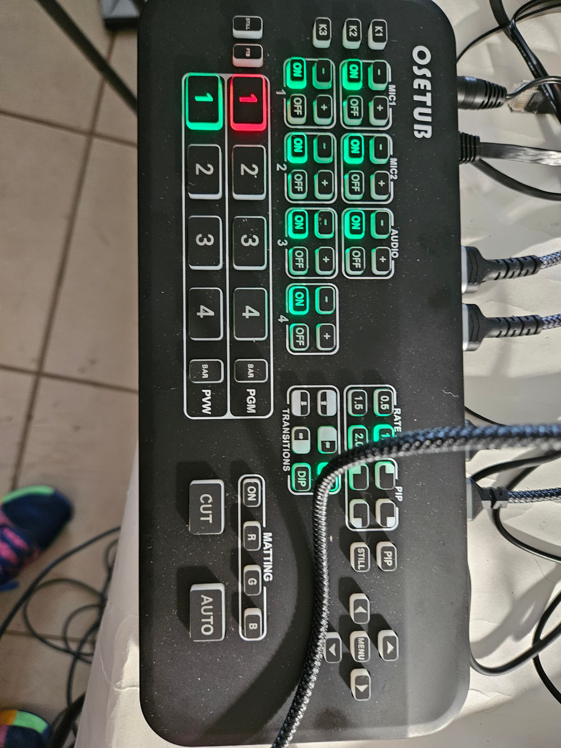 Professional Camera Switcher