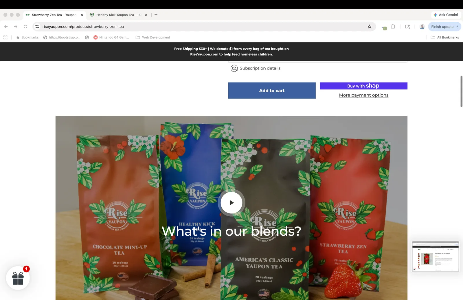 Videos — old Shopify theme